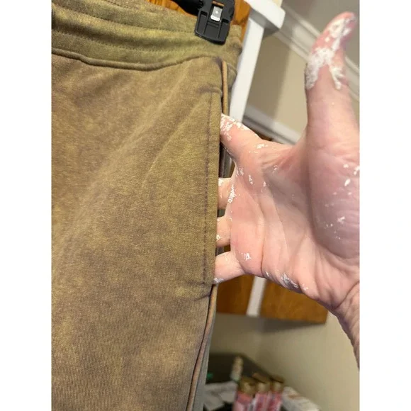 Alphalete Acid Wash Joggers‎ Sweatpants Elastic Waist Drawstring Women S - Picture 2 of 5